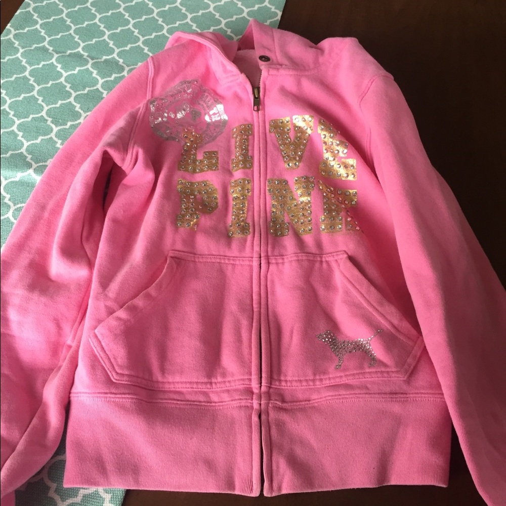 Victoria Secret pink sweatshirt size Xs